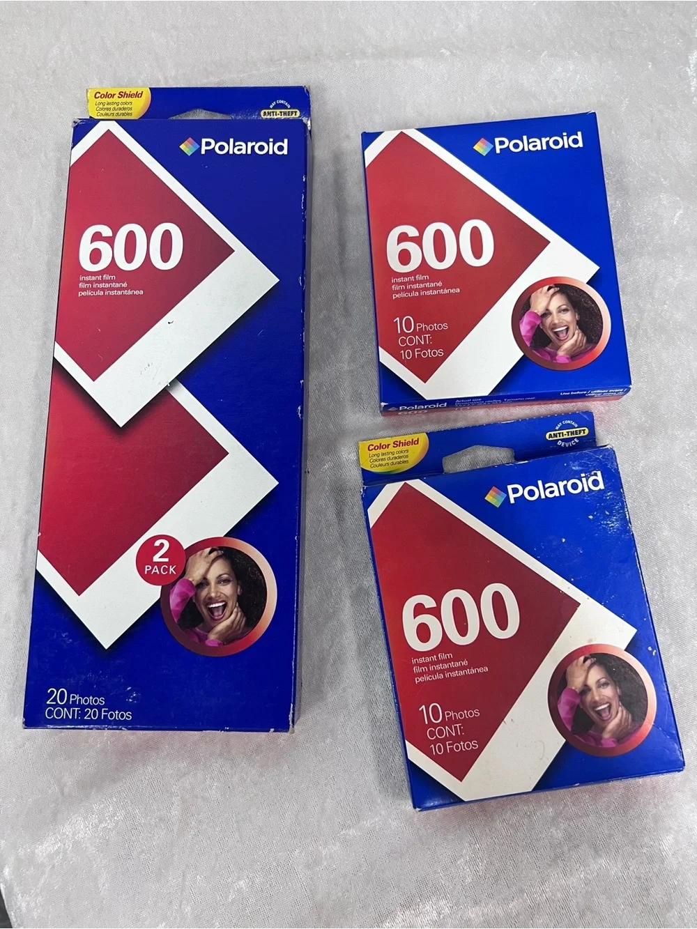 Polaroid 600 Instant Film Pack Expired 40 photos total